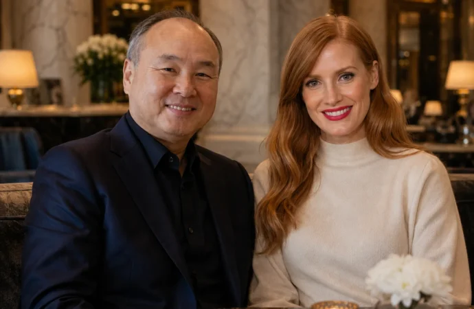 Jessica Chastain and Masayoshi Son: The Truth